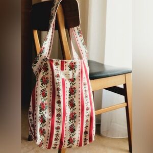 NWT Sézane Margaret Print Tote Bag